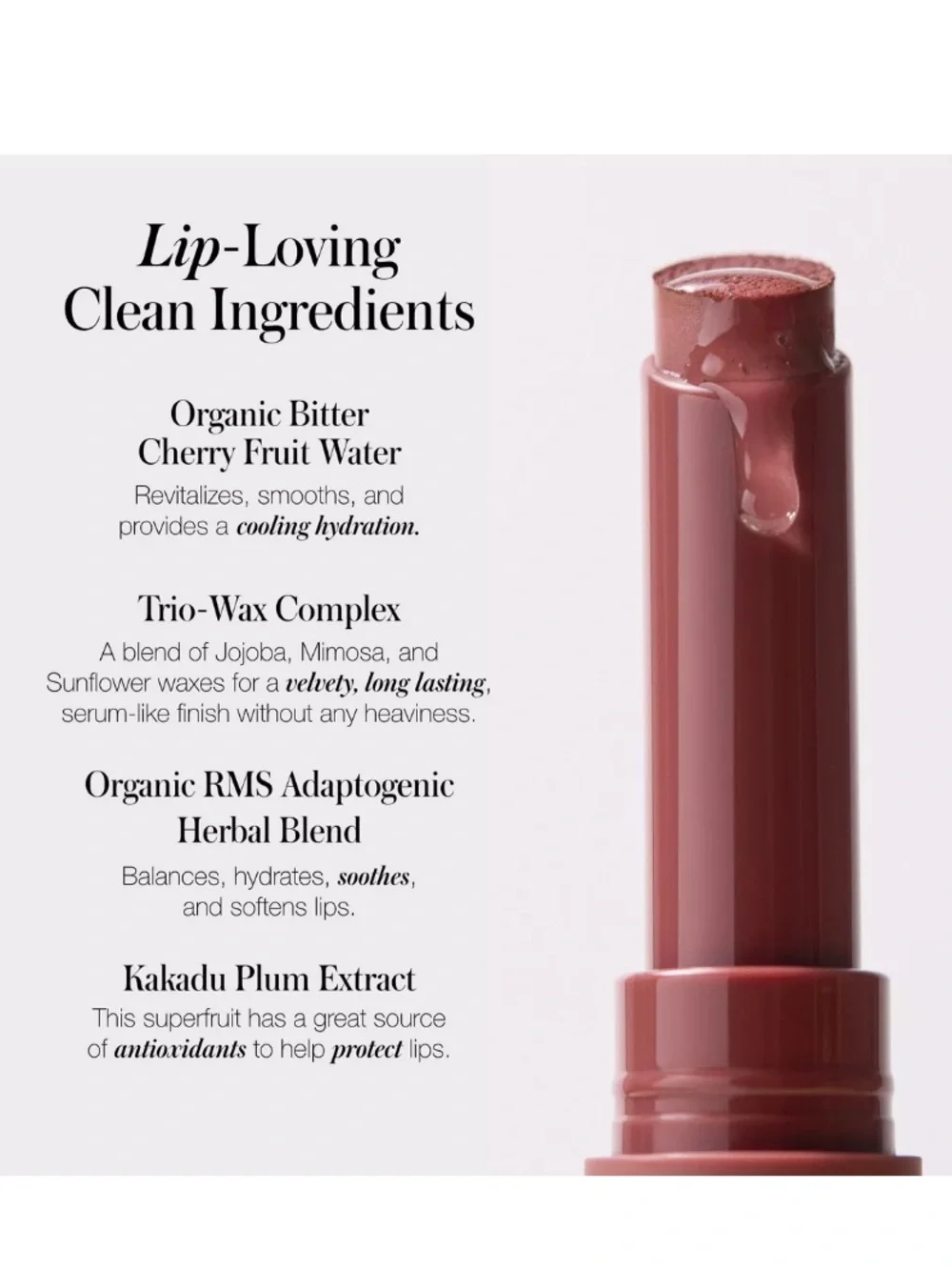 RMS Beauty Legendary Serum Lipstick “Ruby Moon”